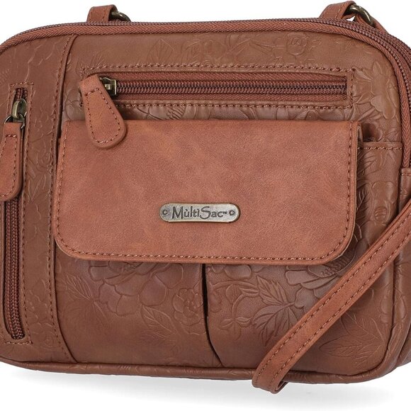 Zippy Triple Compartment Crossbody Bag - Picture 2 of 6